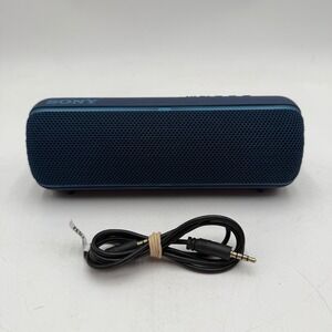 Sony SRS-XB22 Wireless Portable Speaker Extra Bass Waterproof Blue With Aux